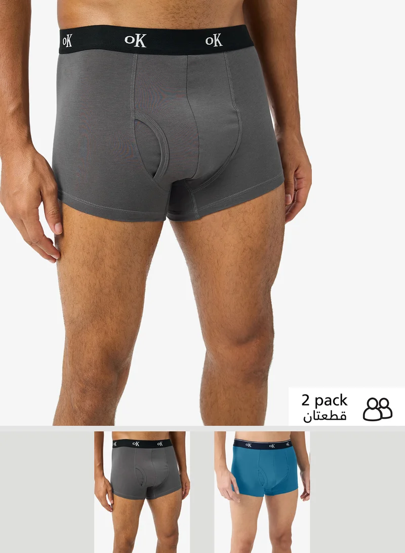 Seventy Five Basics Pack of 2 Boxer Briefs
